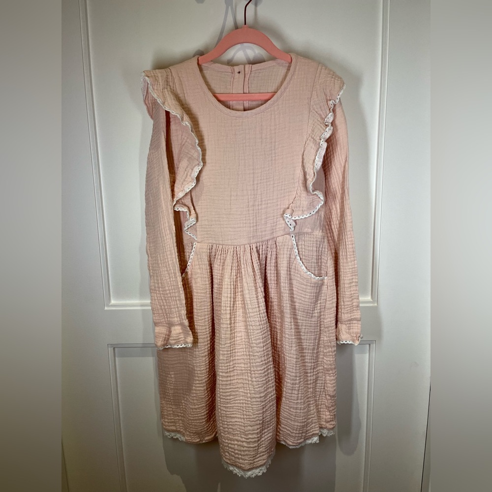 Peach/light Pink Rustic dress 🐴